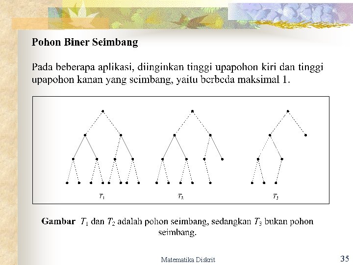 Matematika Diskrit 35 Matematika Diskrit 35