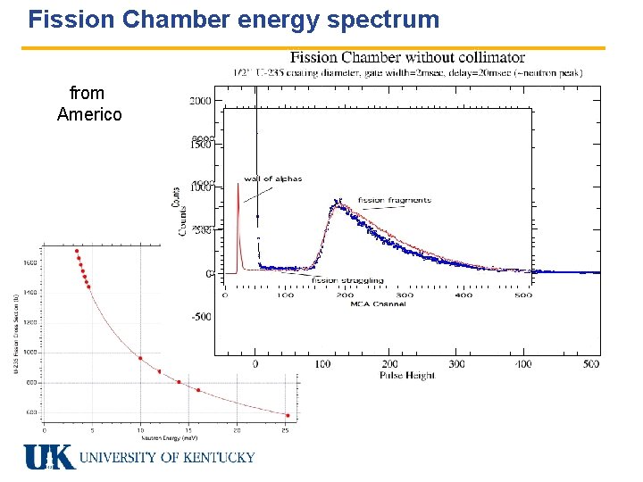 Fission Chamber energy spectrum from Americo 