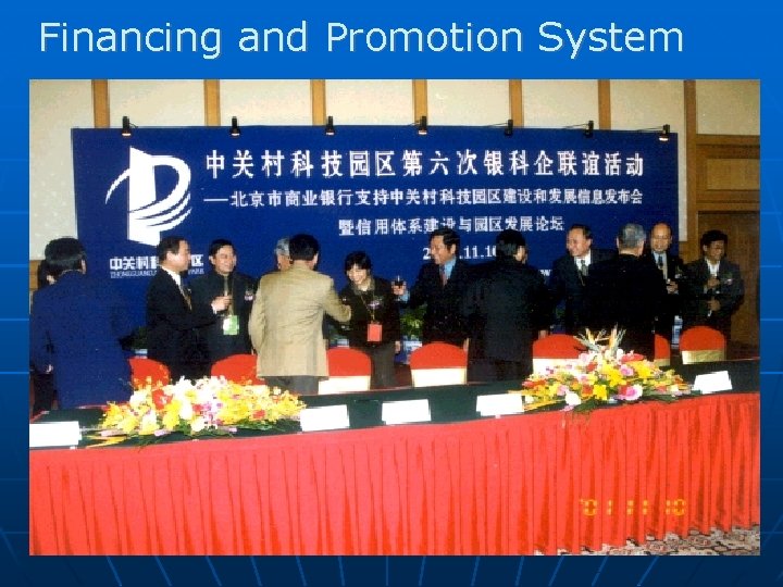Financing and Promotion System 
