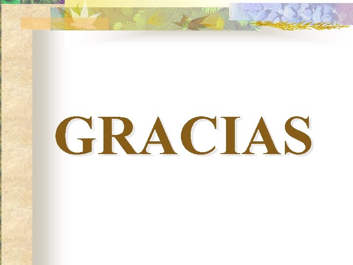 GRACIAS 