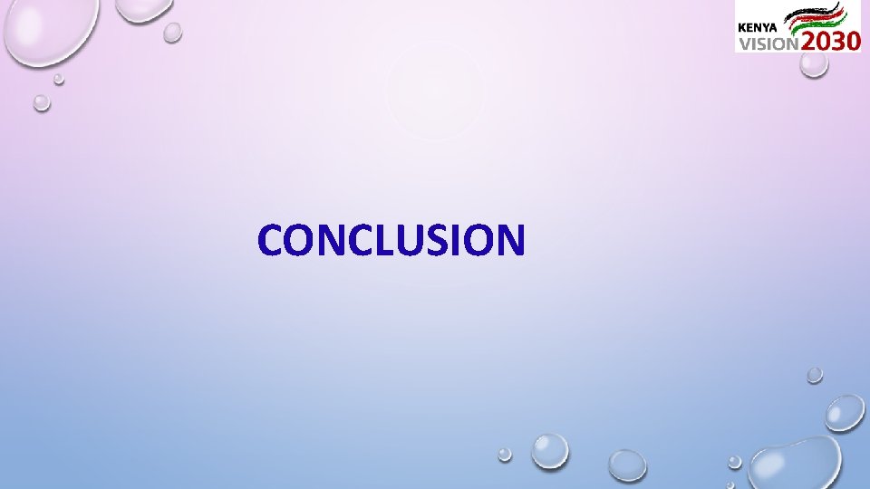CONCLUSION 