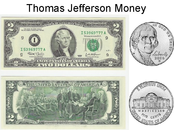 Thomas Jefferson Money 