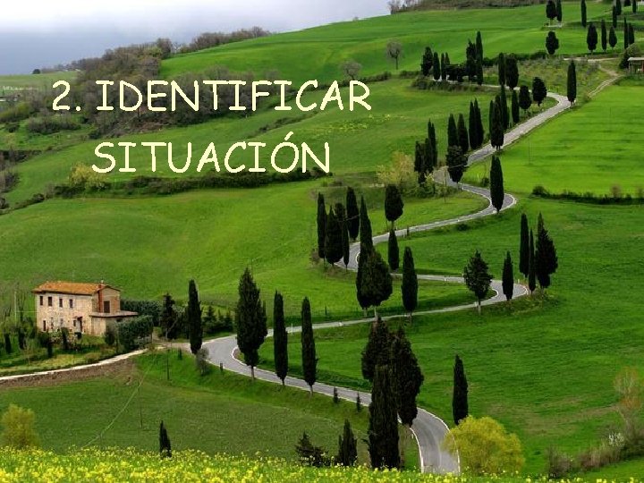 2. IDENTIFICAR SITUACIÓN 