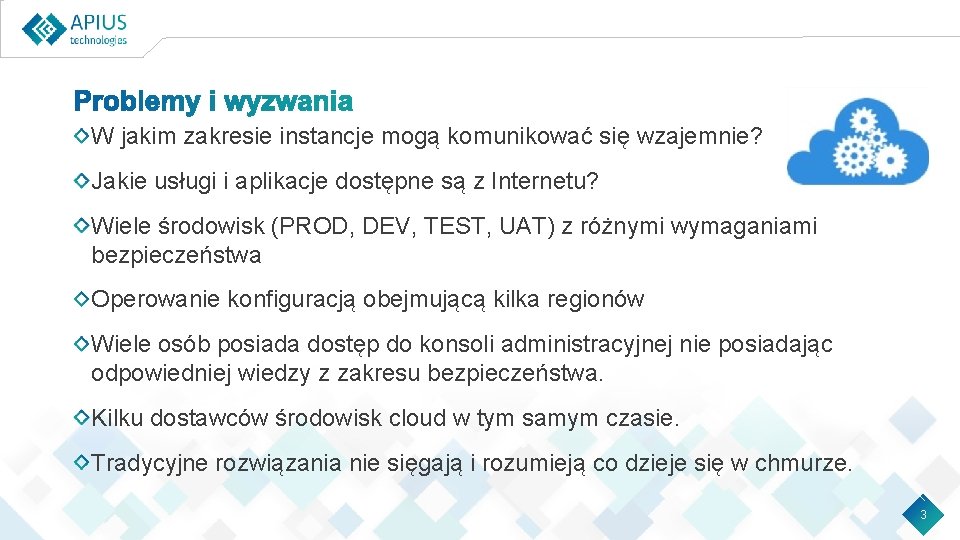 W jakim zakresie instancje mogą komunikować się wzajemnie? Jakie usługi i aplikacje dostępne są