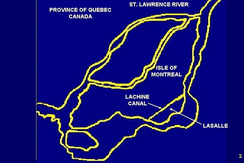 PROVINCE OF QUEBEC CANADA ST. LAWRENCE RIVER ISLE OF MONTREAL LACHINE CANAL LASALLE 2