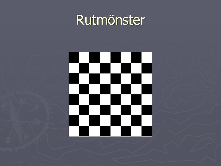 Rutmönster 