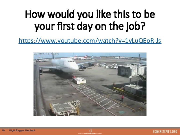 How would you like this to be your first day on the job? https:
