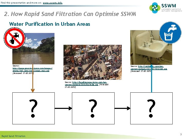 Find this presentation and more on: www. ssswm. info. 2. How Rapid Sand Filtration