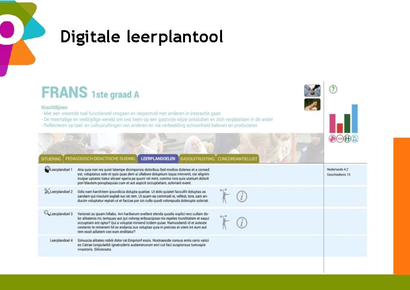 Digitale leerplantool 