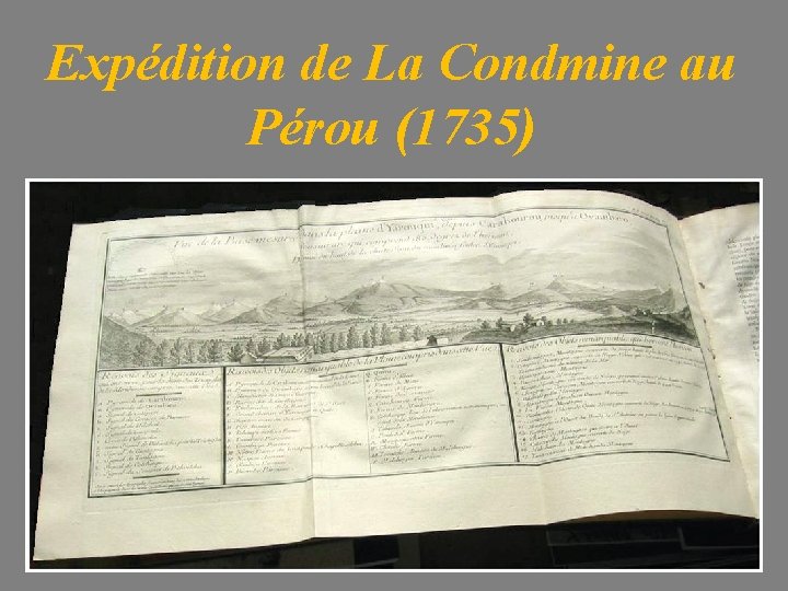 Expédition de La Condmine au Pérou (1735) 37 