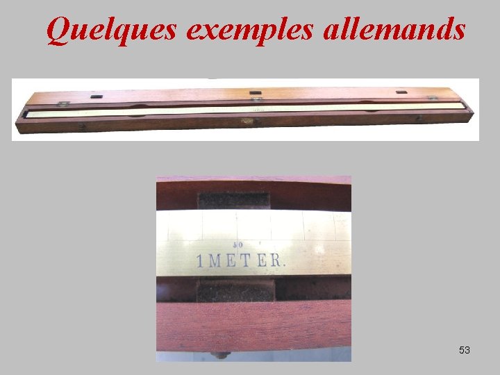 Quelques exemples allemands 53 