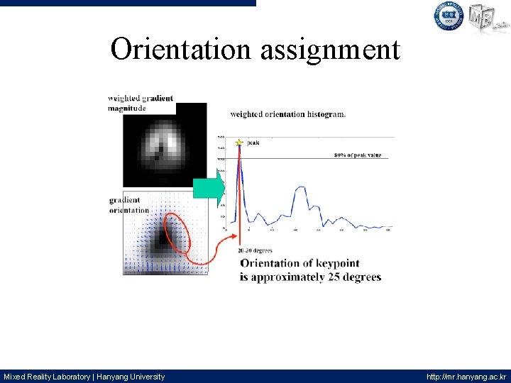 Orientation assignment Mixed Reality Laboratory | Hanyang University http: //mr. hanyang. ac. kr 