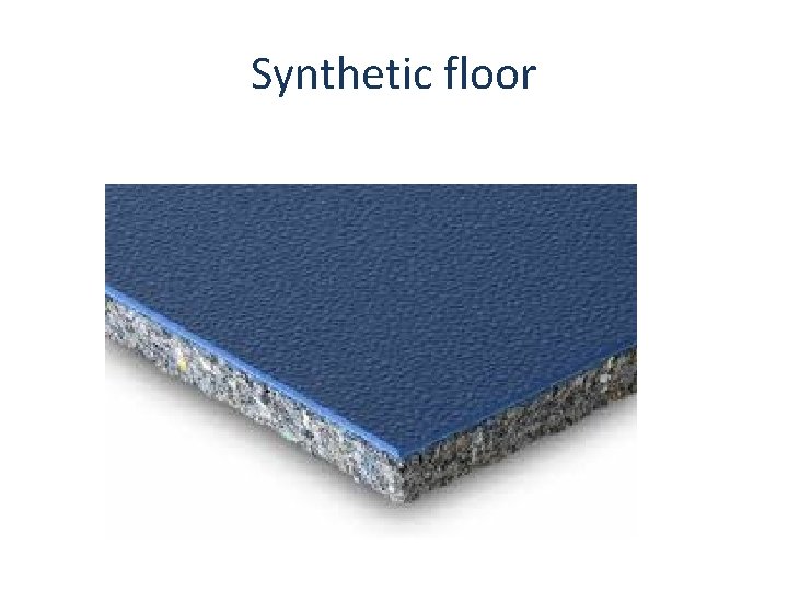 Synthetic floor 