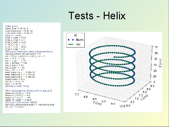 Tests - Helix Tests - Helix