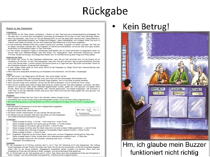 Rückgabe • Kein Betrug! 