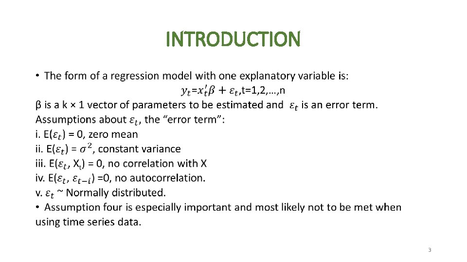 INTRODUCTION • 3 INTRODUCTION • 3