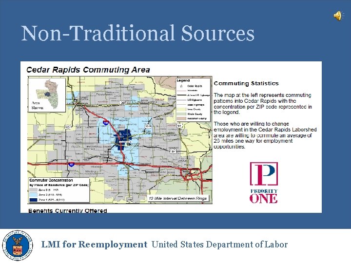 Non-Traditional Sources LMI for Reemployment United States Department of Labor 