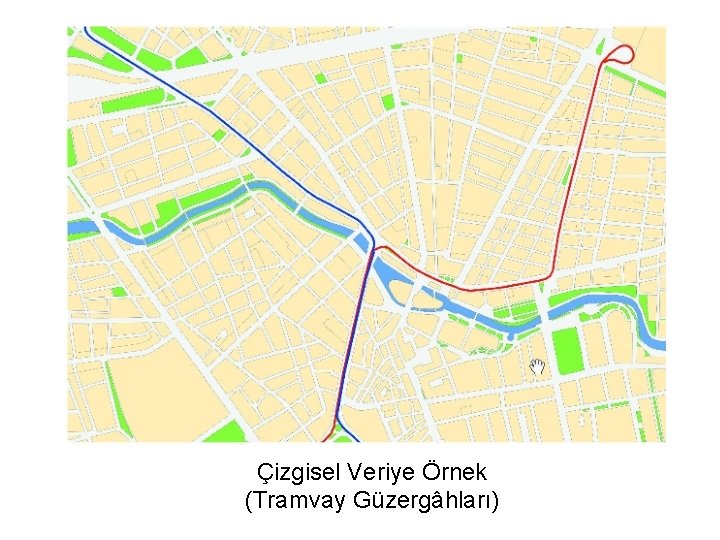 Çizgisel Veriye Örnek (Tramvay Güzergâhları) 