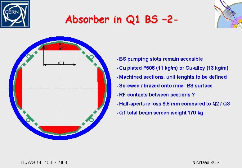 Absorber in Q 1 BS – 26. 1 9. 8 40. 1 - BS