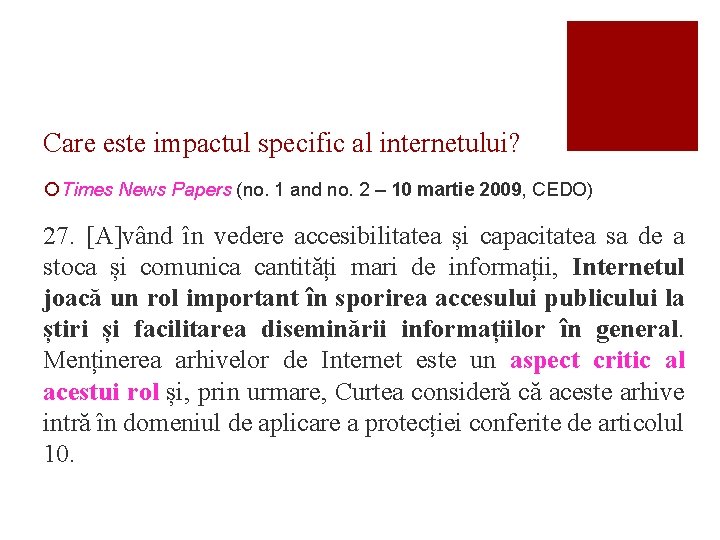 Care este impactul specific al internetului? ¡ Times News Papers (no. 1 and no.