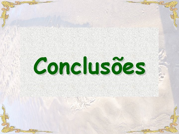 Conclusões 