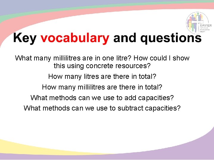 What many millilitres are in one litre? How could I show this using concrete