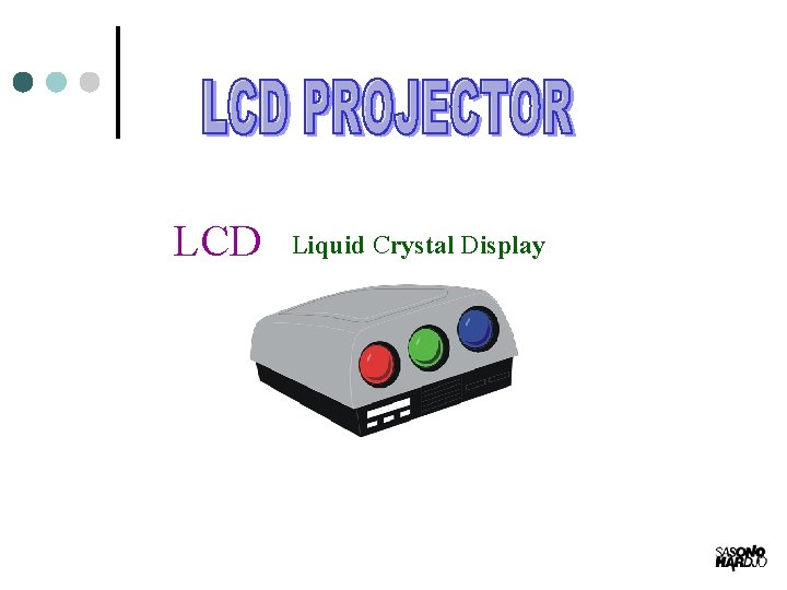 LCD Liquid Crystal Display 