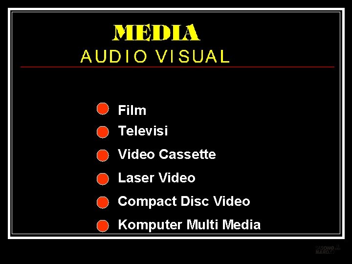 Film Televisi Video Cassette Laser Video Compact Disc Video Komputer Multi Media 