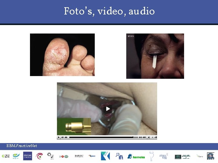 Foto’s, video, audio EBMPractice. Net 