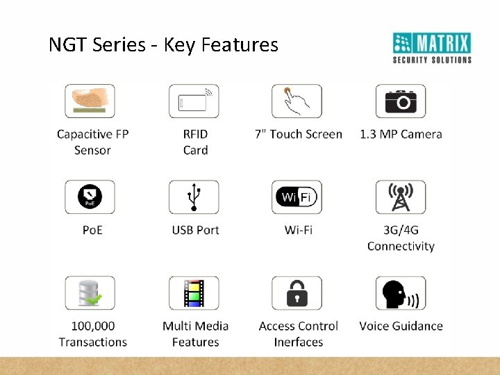 NGT Series - Key Features 