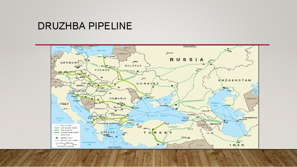 DRUZHBA PIPELINE 