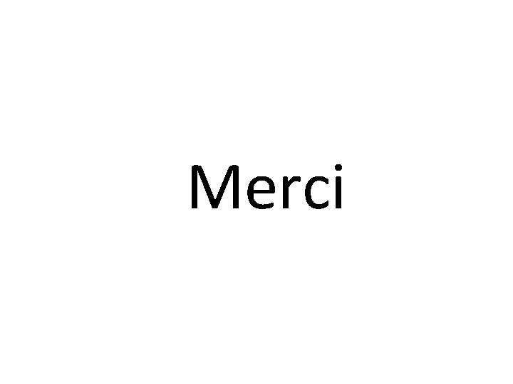 Merci 