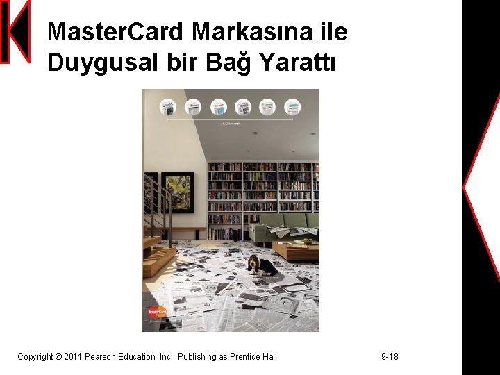 Master. Card Markasına ile Duygusal bir Bağ Yarattı Copyright © 2011 Pearson Education, Inc.