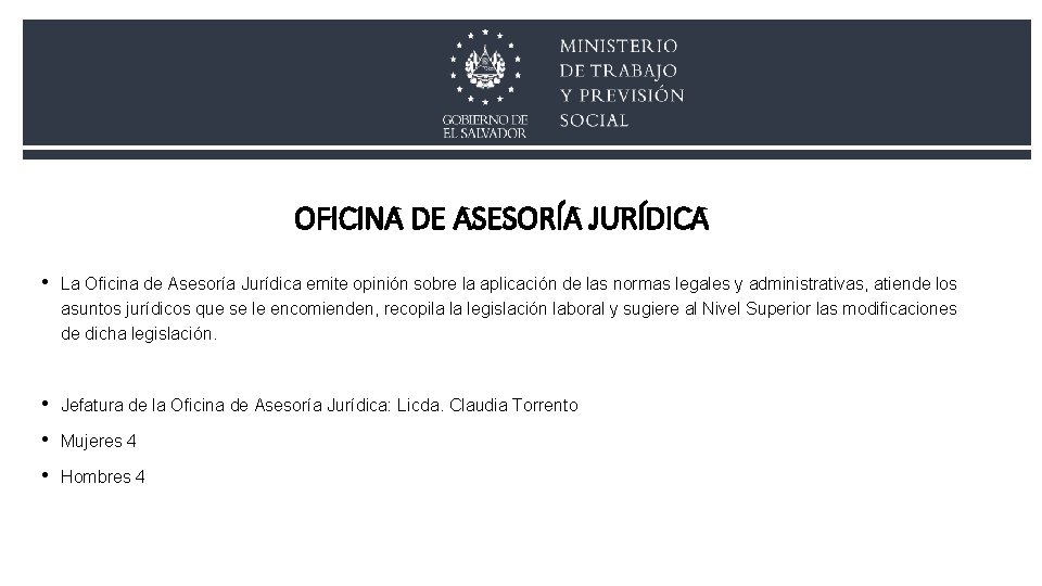 OFICINA DE ASESORÍA JURÍDICA • La Oficina de Asesoría Jurídica emite opinión sobre la OFICINA DE ASESORÍA JURÍDICA • La Oficina de Asesoría Jurídica emite opinión sobre la