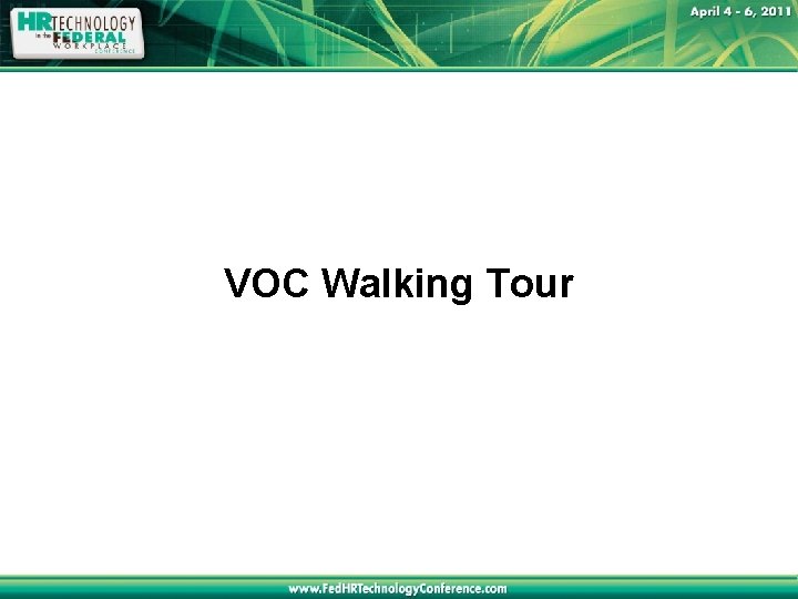 VOC Walking Tour 