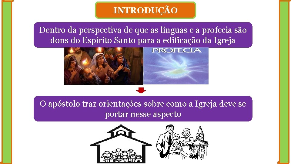 INTRODUÇÃO Dentro da perspectiva de que as línguas e a profecia são dons do