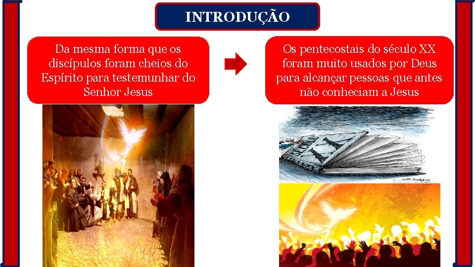 INTRODUÇÃO Da mesma forma que os discípulos foram cheios do Espírito para testemunhar do