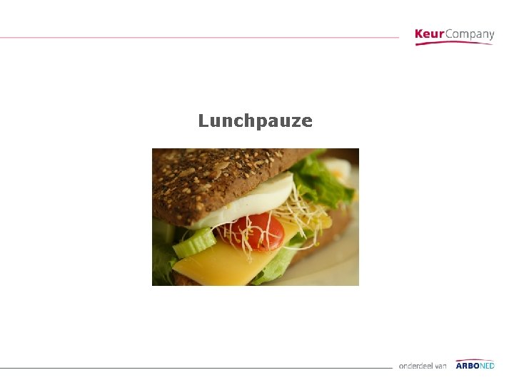 Lunchpauze 