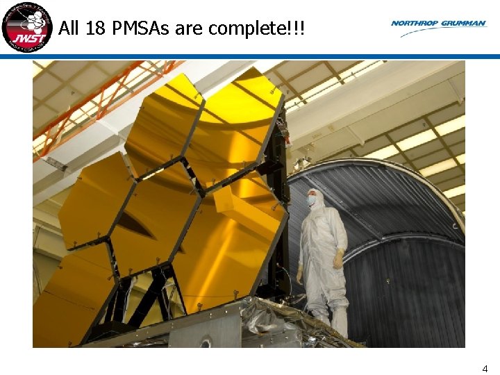 All 18 PMSAs are complete!!! 4 
