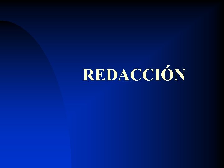 REDACCIÓN 