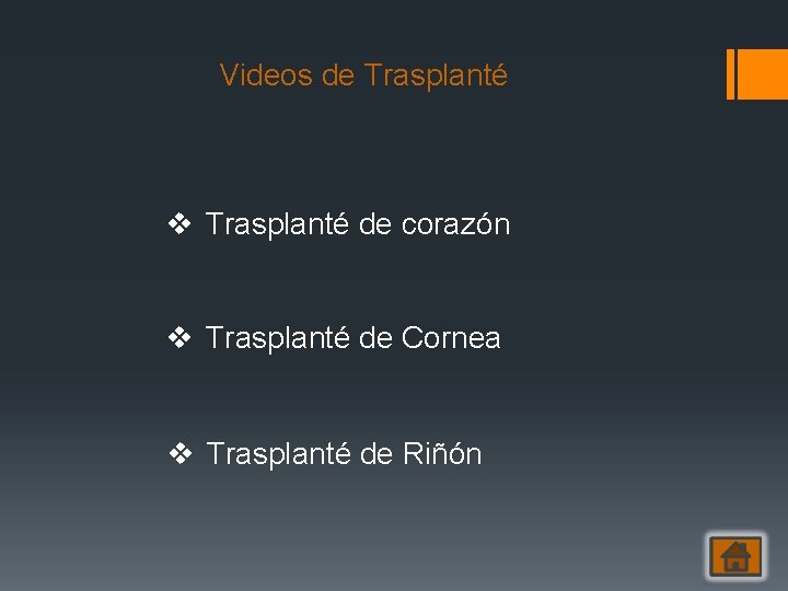 Videos de Trasplanté v Trasplanté de corazón v Trasplanté de Cornea v Trasplanté de