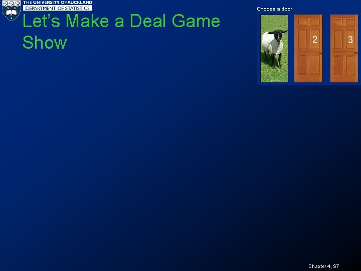 Let’s Make a Deal Game Show Chapter 4, S 7 