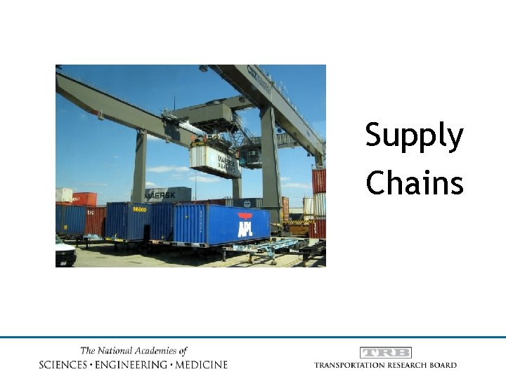 Supply Chains 