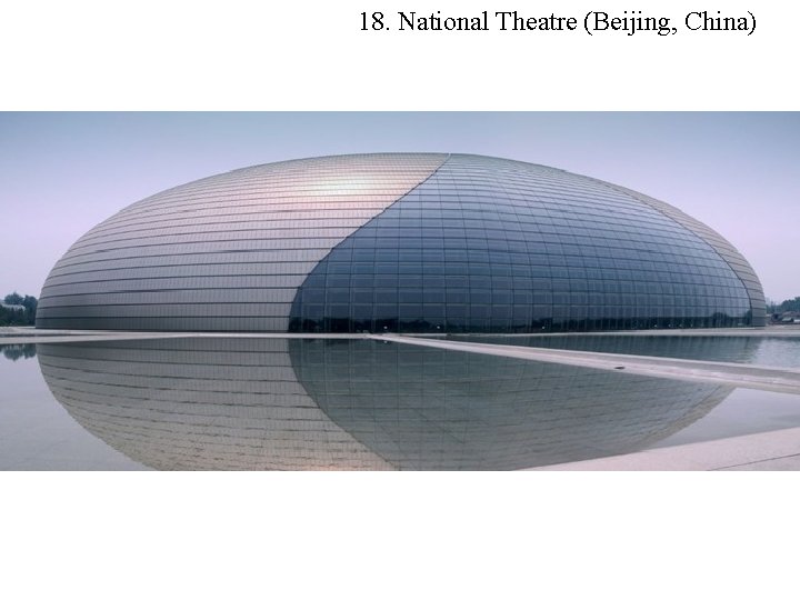 18. National Theatre (Beijing, China) 