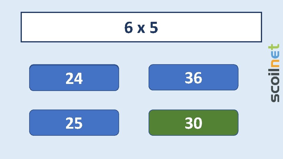 Table Template Multiplication 6 x Quiz FlashCards Print