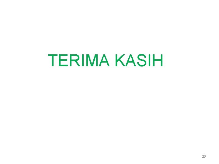 TERIMA KASIH 23 