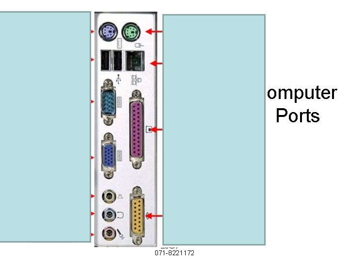 Computer Ports arosha_g@yahoo. com 071 -8221172 