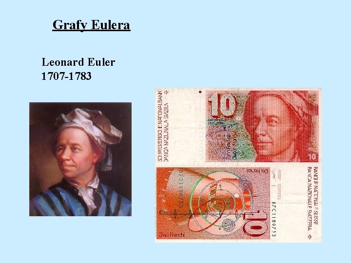 Grafy Eulera Leonard Euler 1707 -1783 