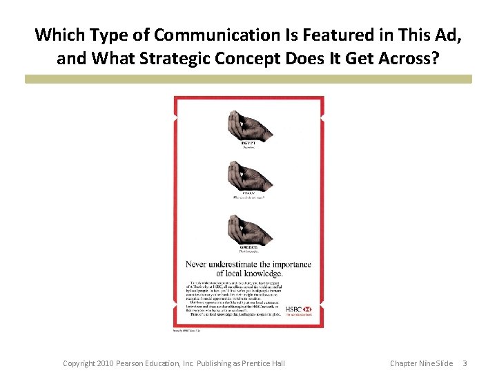 Which Type of Communication Is Featured in This Ad, and What Strategic Concept Does