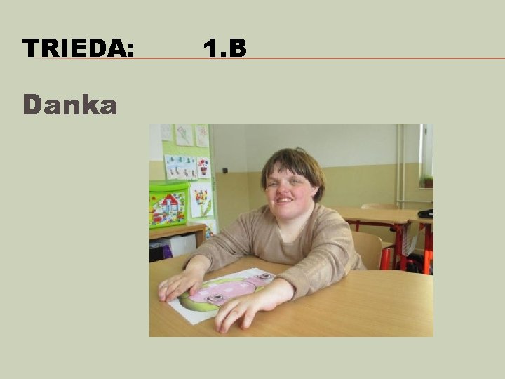 TRIEDA: Danka 1. B 